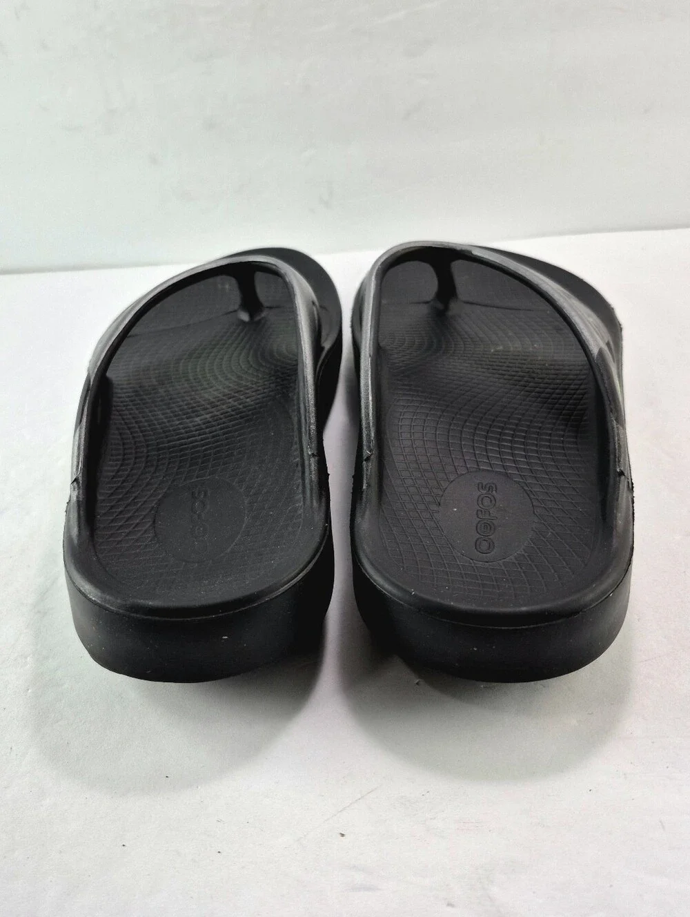 OOFOS OOriginal Sport Recovery Sandals Graphite Black Mens 8 / Womens 11
